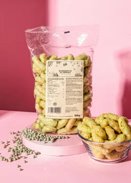 KoRo Bio Erbsenflips mit Meersalz 5 x 150 g – Produktbild 1 von 1