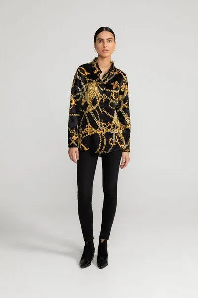 Lovjoi Lovjoi Bluse Alaiya, Jaguar baroque, – Produktbild 2 von 4