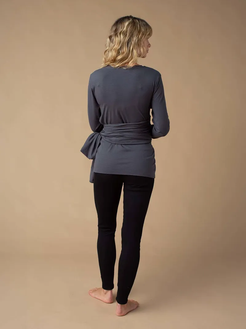 Envie De Fraise Eltern Trageshirt ENVIE DE FRAISE, Grau, – Produktbild 2 von 4