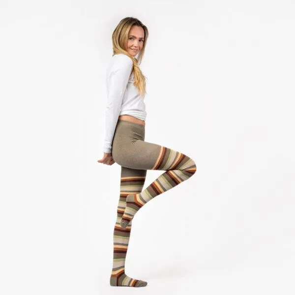 Living Crafts Living Crafts Strumpfhose - SELINE, Autumn morning (mehrfarbig), – Produktbild 1 von 4