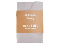HANS NATUR Stillkissenbezug für Stillmond Bio-Baumwolle grau Maße 60 x 60 cm – Produktbild 1 von 1