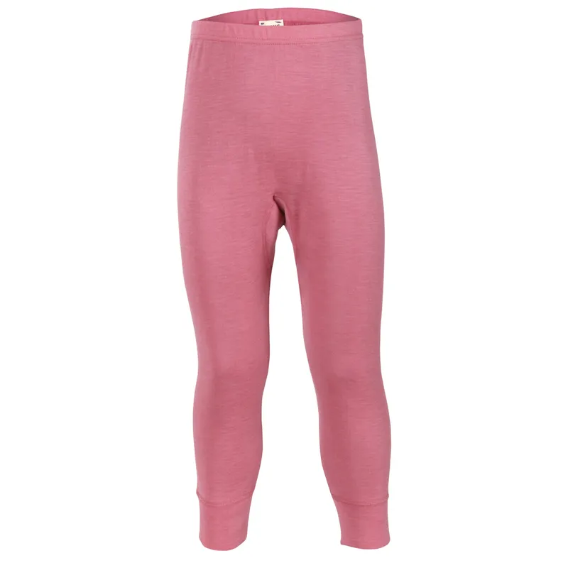 Living Crafts LIVING CRAFTS - Kinder Lange Unterhose - Pink (70% Bio-Wolle; 30% Seide), Nachhaltige Mode, Bio Bekleidung, Pink, – Produktbild 1 von 1
