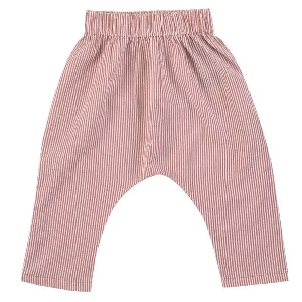 Pigeon by Organics for Kids Pigeon by Organics for Kids Kinderhose "Baggy pants seersucker", Berry (rot), – Produktbild 1 von 1