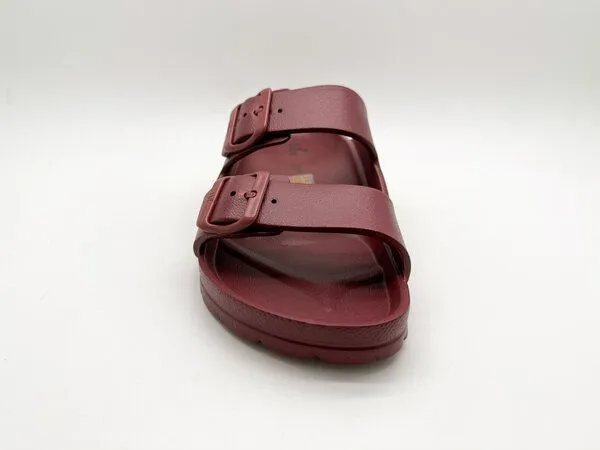 thies Vegane Ecofoam Sandale thies, Bordeaux, – Produktbild 3 von 4