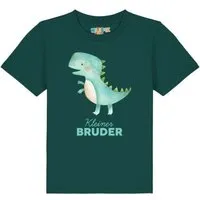 watabout kids watabout.kids T-Shirt Kinder Dinosaurier 03 Kleiner Bruder, Glazed green, – Produktbild 1 von 1