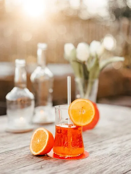 MaBe MaBe Windlicht - Aperol Upcycling - rank & schlank - macht nachhaltig Eindruck – Produktbild 4 von 4