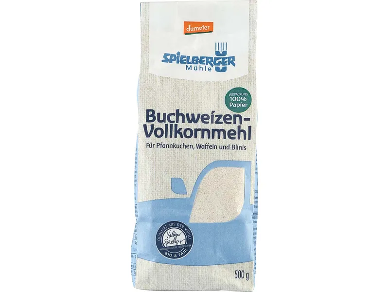 Spielberger Mühle Spielberger Mühle Bio-Buchweizen-Vollkornmehl, 500 g – Produktbild 1 von 1