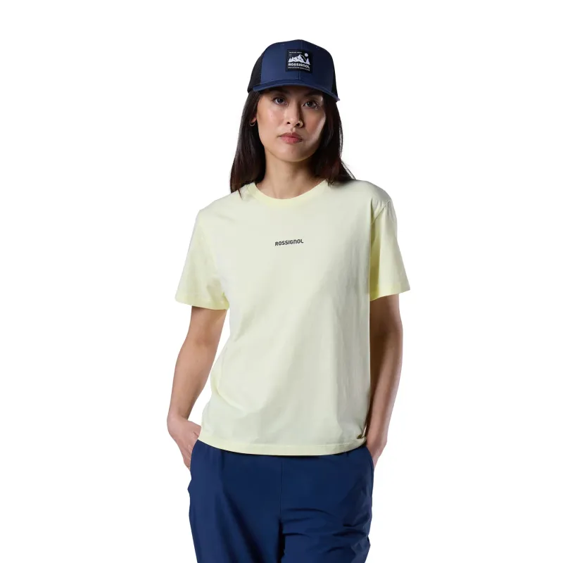 Rossignol Damen T-Shirt Rossignol Waterfall, Jaune, – Produktbild 1 von 1