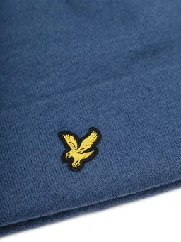 Lyle and Scott Lyle & Scott Beanie Wollmischung Blau - – Produktbild 1 von 1
