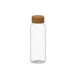 elasto elasto Trinkflasche Carve Natural, 700 ml, RENEW, transparent/natur – Produktbild 1 von 1