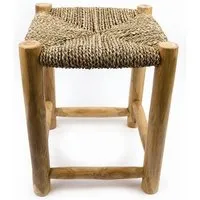 El Puente El Puente Sitzhocker "Natural" | Fair Trade & Handmade aus Indonesien – Produktbild 1 von 1