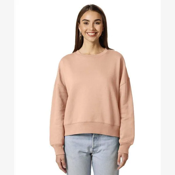 YTWOO YTWOO Modernes Damen-Sweatshirt – weich, nachhaltig & zeitlos, Fraiche peche, – Produktbild 1 von 3