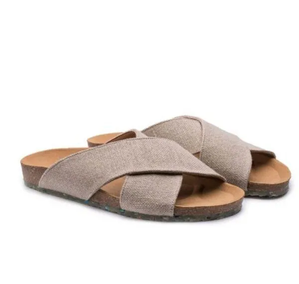 Zouri Zouri Vegane Sandalen SUN Leinen, Natur, – Produktbild 2 von 4