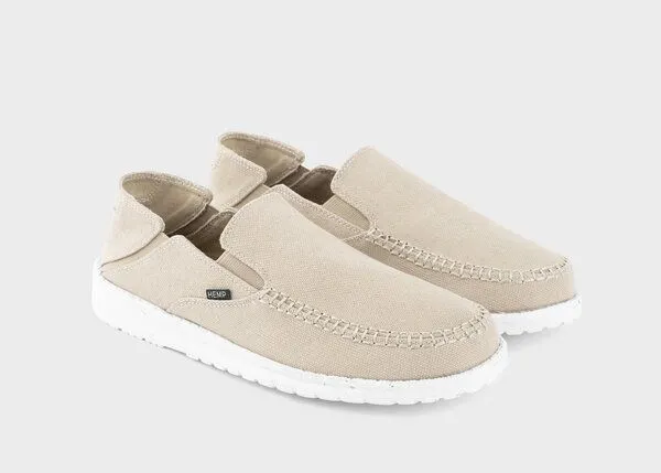 8000Kicks 8000Kicks SunSlide Hanf-Slipper in Beige Farbe – Produktbild 2 von 4