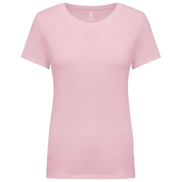 YTWOO YTWOO Fitted Damen T-Shirt Standard, Pale pink, – Produktbild 1 von 2