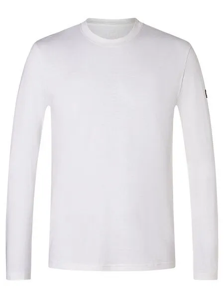 Super.Natural Super.Natural M Casual Bio Cotton LS für Herren, Merino, Bright white, – Produktbild 4 von 4