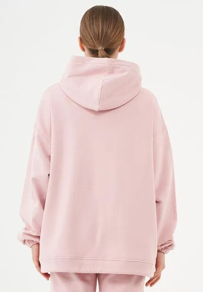 ORGANICATION ORGANICATION ESSENTIALS-HANDE- Soft Touch Oversize Hoodie aus Bio-Baumwolle, Dusty pink, – Produktbild 4 von 4
