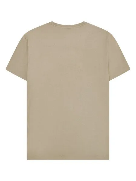 KnowledgeCotton Apparel KnowledgeCotton Apparel Basic T-Shirt, Twill, – Produktbild 2 von 4