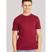 Life Tree Life-Tree Fairwear Organic Basic Shirt Men Burgundy / Ocre / Desert Dust beige, Burgund, – Produktbild 1 von 1