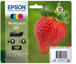Epson Epson Tintenpatronen T2986/ 29 schwarz, cyan, magenta, gelb, 4er-Set – Produktbild 1 von 1