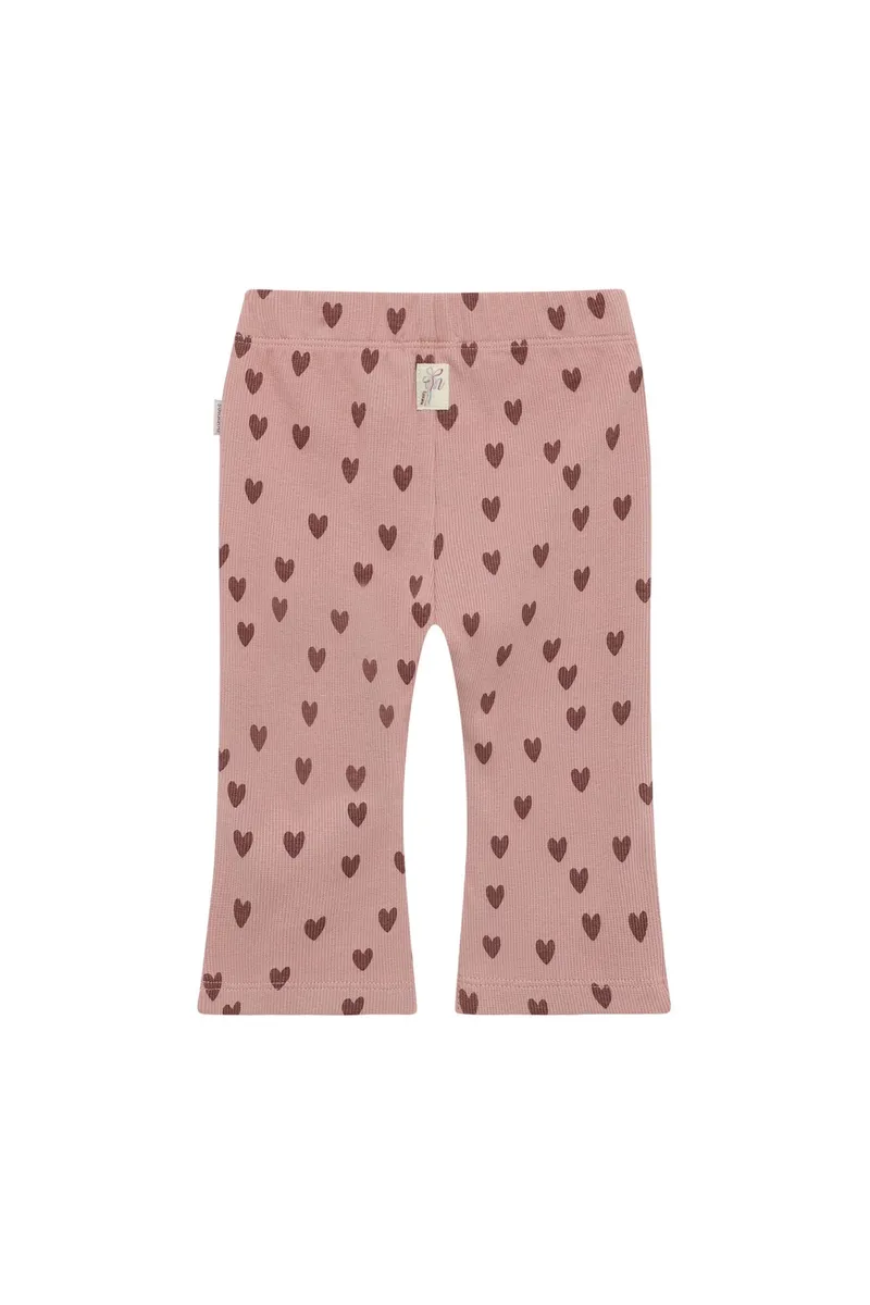 Noppies Baby Leggings flared all over print, Rosa, – Produktbild 1 von 4