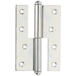 Alberts ALBERTS Aushebescharnier, sendzimirverzinkt, links, LxB 120x88 mm – Produktbild 1 von 1