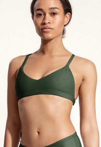 Oy Oy Surf Bikini Oberteil „Dace“, Dunkelgrün, – Produktbild 2 von 4