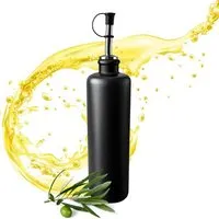 mikken mikken Keramik-Ölflasche 500 ml – matt schwarz mit Edelstahl-Ausgießer | Made in Germany – Produktbild 1 von 1