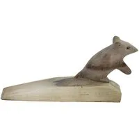 Mitienda Shop Mitienda Shop Türstopper aus Holz Maus grau – Produktbild 1 von 1