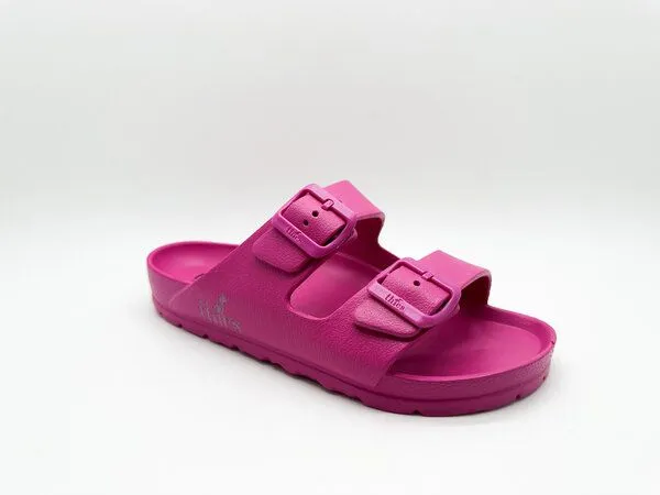 thies Vegane Ecofoam Sandale thies, Orchid pink (fuchsia), – Produktbild 2 von 4
