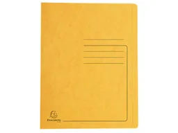 Exacompta 25 Exacompta Schnellhefter aus Colorspan-Karton, 355 g/m², DIN A4, gelb – Produktbild 1 von 1