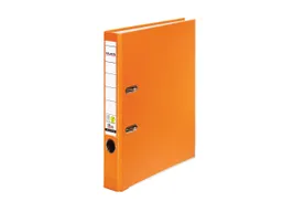 Falken 25 Falken Ordner "Vegan", mit Einsteckschild, 240 g/m², DIN A4, RB 50 mm, orange – Produktbild 1 von 1