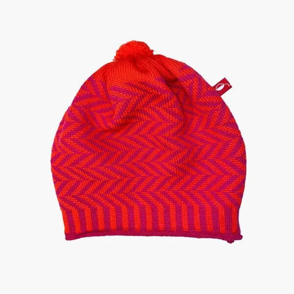 vincente vincente Beany mit Fischgrätmuster, Rosso/pink, – Produktbild 1 von 1