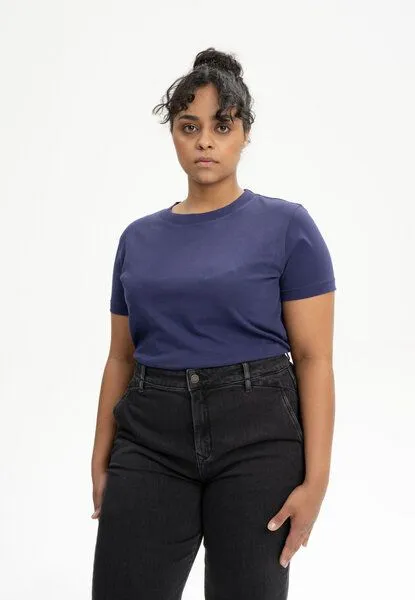 MELA MELA T-Shirt Style KHIRA aus 100% Bio-Baumwolle, Summer night, – Produktbild 1 von 4
