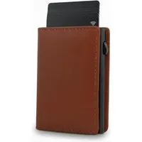Akaroa Akaroa Kartenetui Slim Wallet PELLE – Popup Cardholder mit Kartenauswurf, Cognac, – Produktbild 1 von 1