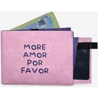 paprcuts paprcuts RFID Portemonnaie Pro, More amor por favor (lila), – Produktbild 1 von 1