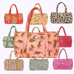 KIKOONI KIKOONI handgefertigte große Baumwolltasche "K. Shopper" – Produktbild 1 von 1