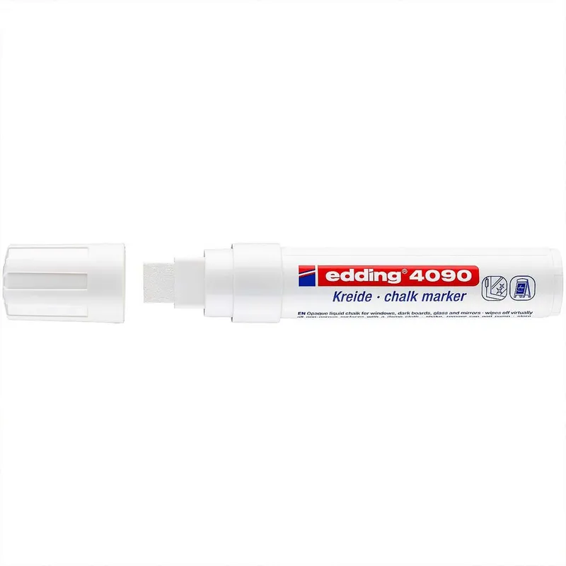 Edding Edding Kreidemarker "Window Marker 4090" weiß – Produktbild 3 von 3
