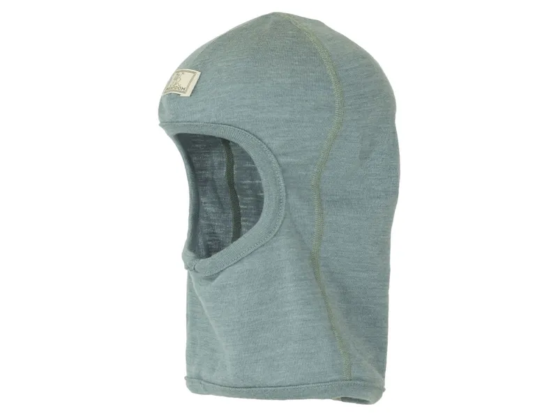 Pickapooh Pickapooh Baby und Kinder Helmmütze Schlupfmütze Wolle Seide sea green Gr.48, Grün, – Produktbild 1 von 2