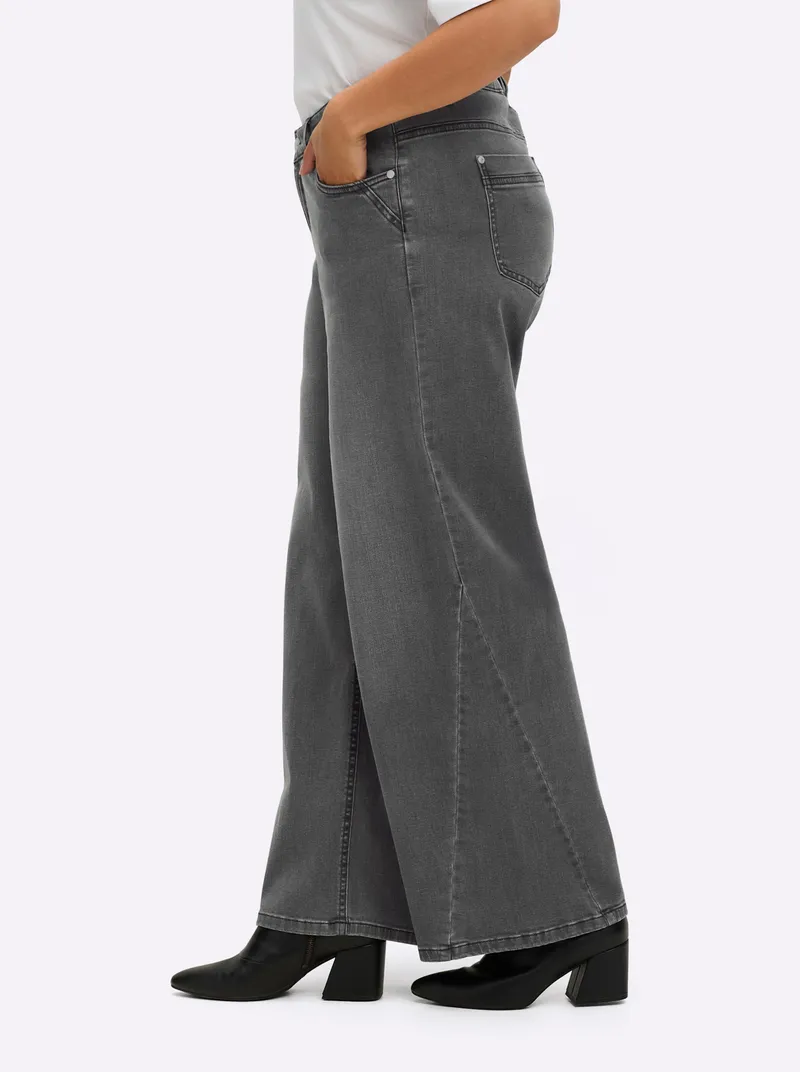 sheego Jeans stone-grey-denim, Stone-grey-denim, – Produktbild 2 von 2