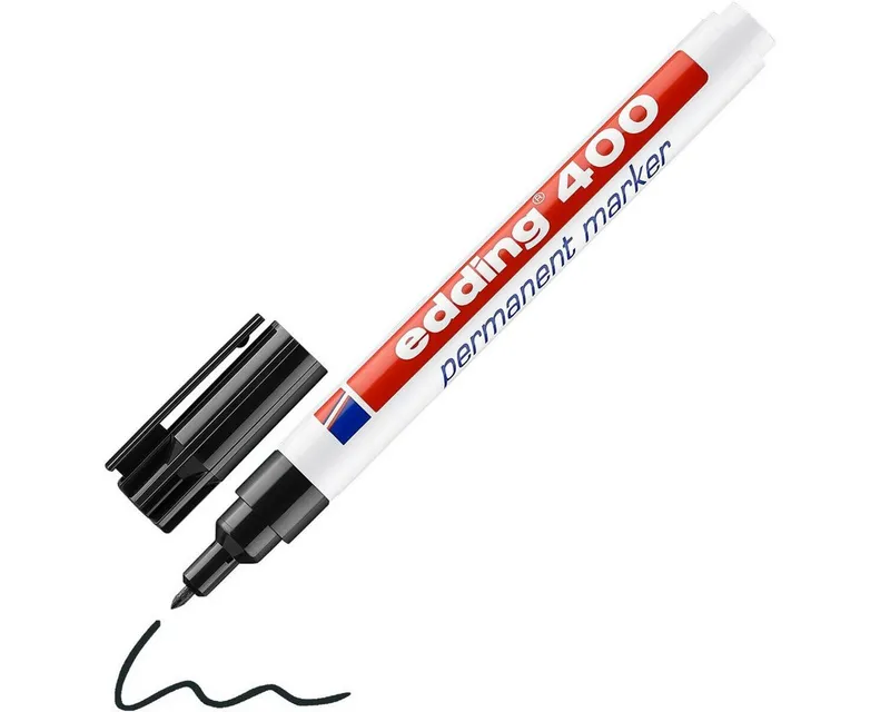 Edding Edding Permanentmarker "400" schwarz – Produktbild 5 von 8