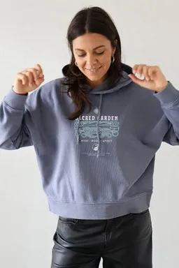 Kultgut Kultgut Kuschelig weich- Vintagelook- Hoodie/ Sacred Garden – Produktbild 1 von 1