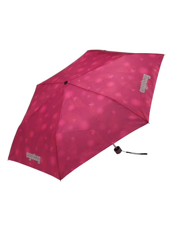 Ergobag Ergobag Taschenregenschirm Regenschirm, mit reflektierenden Details, Lila, – Produktbild 1 von 8