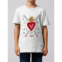 watabout.kids watabout.kids T-Shirt Kinder Love and flex, White, – Produktbild 1 von 1