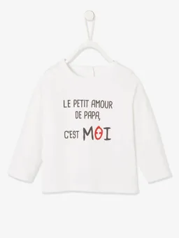 Vertbaudet Baby Shirt mit Aufschrift – Produktbild 1 von 1