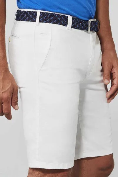 Meyer MEYER Baumwoll Stretch Bermuda, Weiß (weiß), – Produktbild 4 von 4