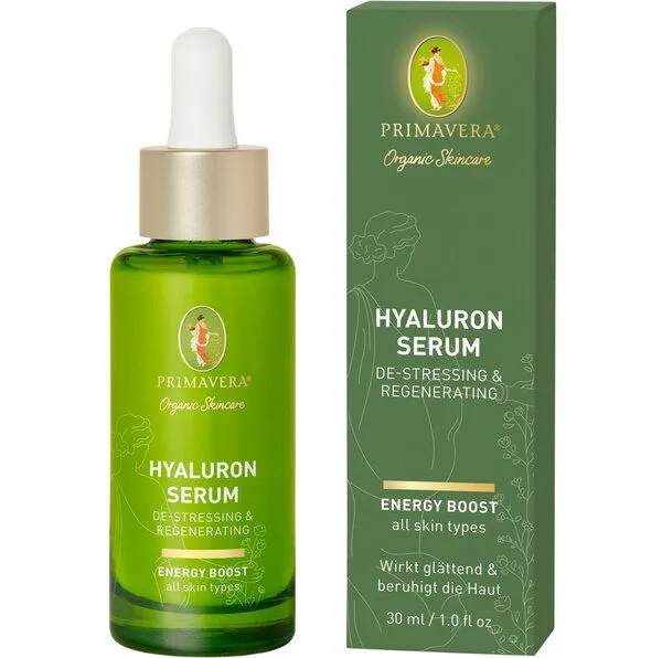 Primavera Primavera Hyaluron Serum - De-Stressing & Regenerating – Produktbild 1 von 2