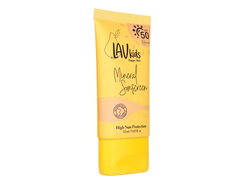 HANS NATUR HANS NATUR Lav Kids Mineral Sunscreen SPF50 50 ml – Produktbild 2 von 2