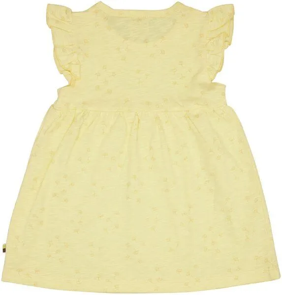 loud + proud loud + proud Babys & Kinder Kleid Slub Jersey, GOTS-zertifiziert, Blonde(gelb), – Produktbild 1 von 2