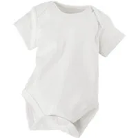 HANS NATUR Baby Body Kurzarm Bio Baumwolle weiß Gr.86/92 – Produktbild 1 von 1